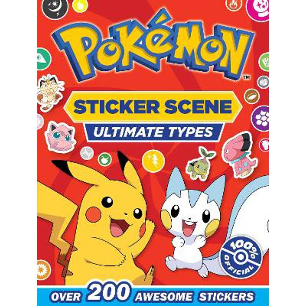 POKEMON ULTIMATE TYPES STICKER SCENE (Paperback) - Pokemon